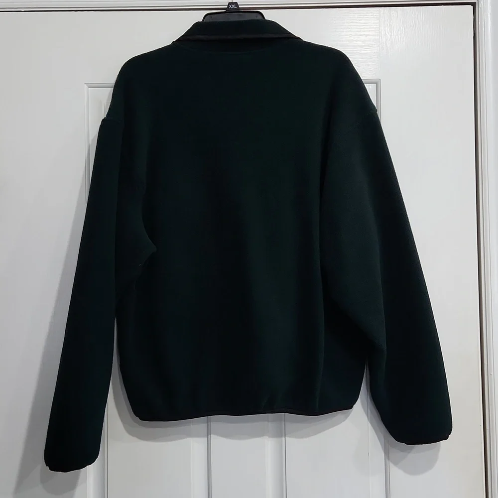 VINTAGE Woolrich Polartech Fleece T Snap Pullover Jacket Size Medium